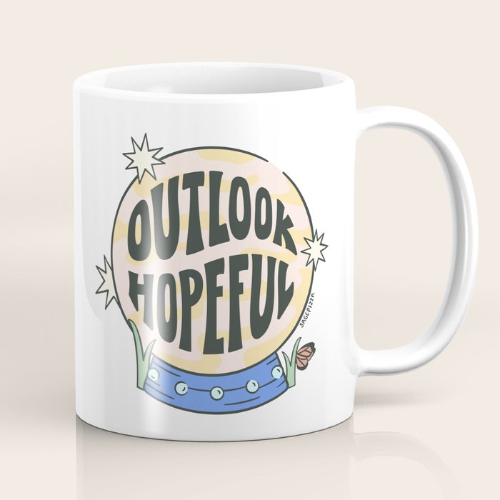 OUTLOOK HOPEFUL Coffee Mug Gallery Image 1