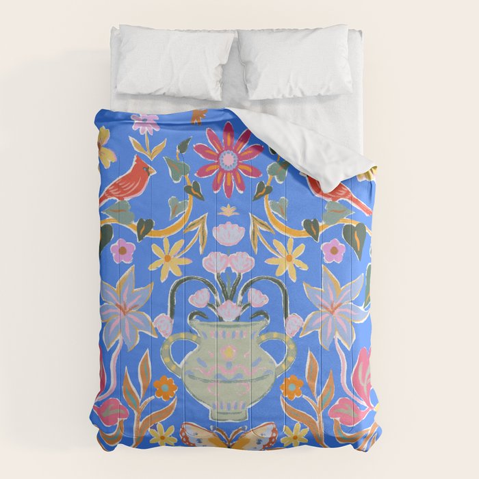 Blue Magical Garden Comforter Gallery Image 1