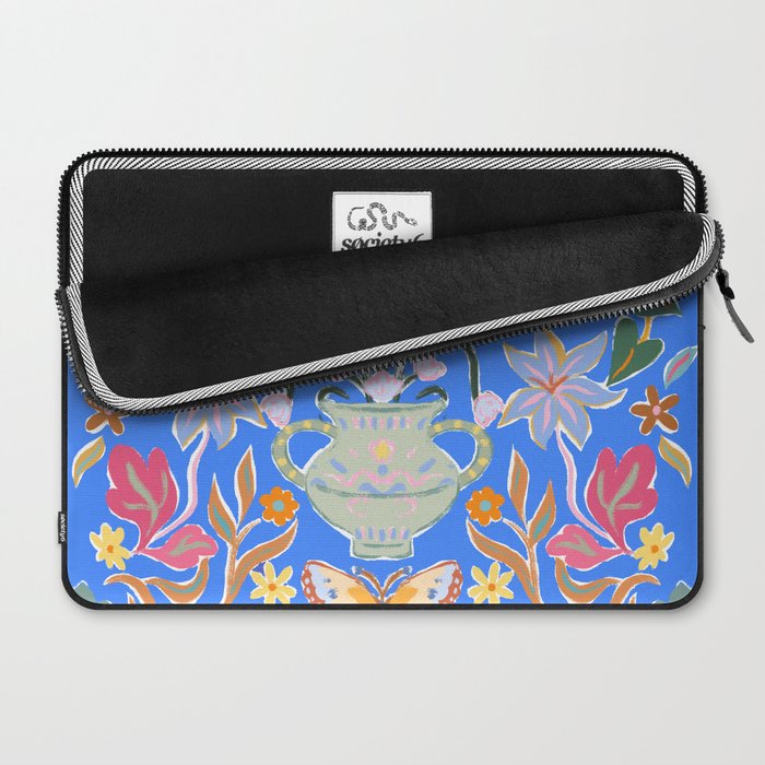 Blue Magical Garden Laptop Sleeve Gallery Image 2
