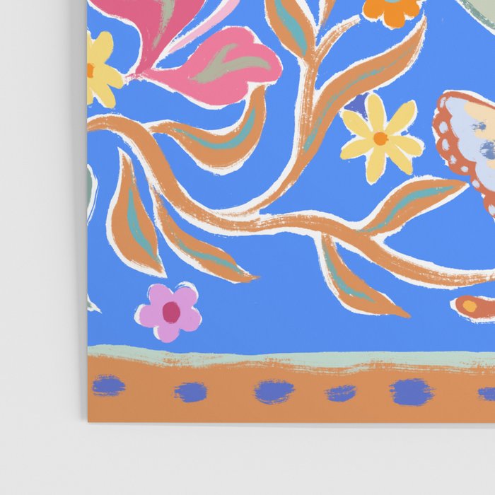 Blue Magical Garden Poster Gallery Image 3