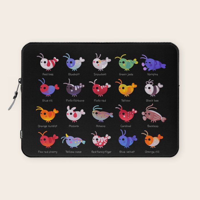 Freshwater shrimp - name Laptop Sleeve Gallery Image 1