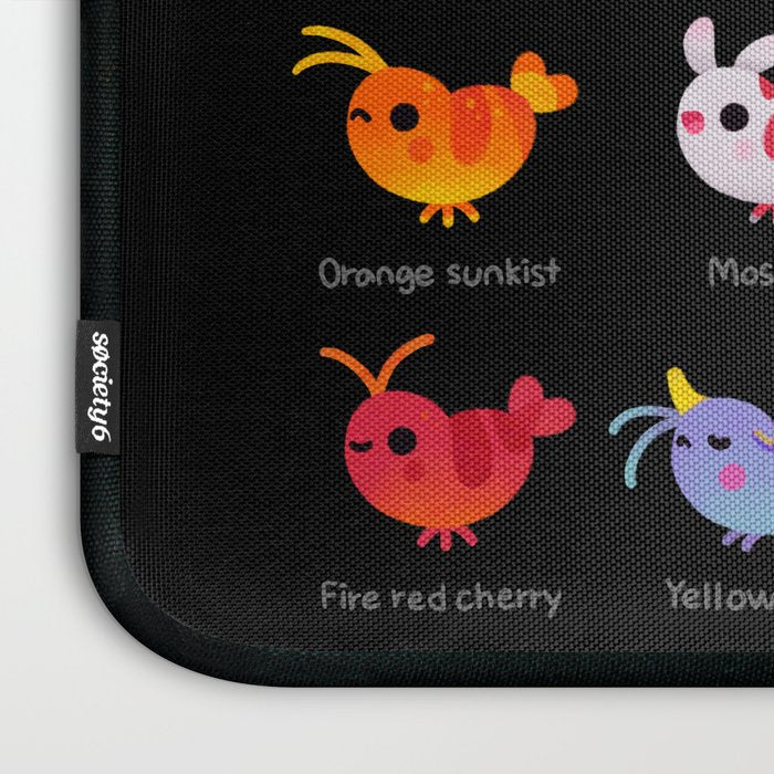 Freshwater shrimp - name Laptop Sleeve Gallery Image 3