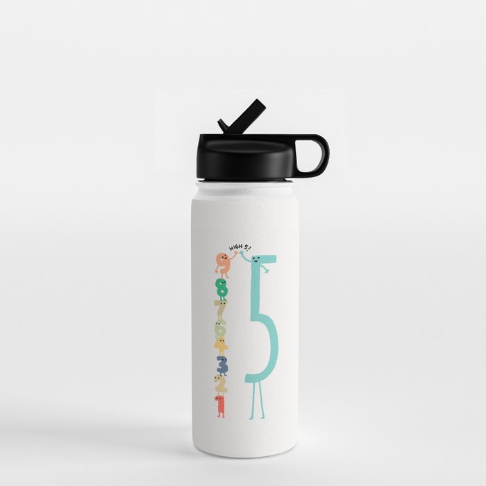 High 5! Water Bottle Gallery Image 1