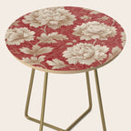 Vintage Floral Elegance Side Table Gallery Image 2