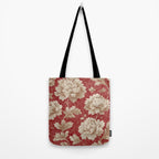 Vintage Floral Elegance Tote Bag Gallery Image 2