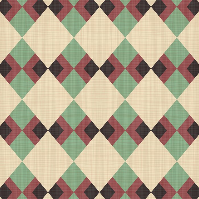 Geometric Trend Pistache and Cocoa Coffee Mug Gallery Image 2