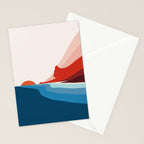 Cat Landscape 6: First Dawn Stationery Card Gallery Image 2