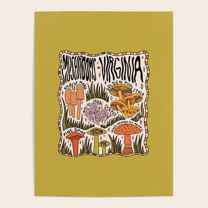 Mushrooms of Virginia Poster Gallery Image 4
