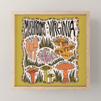 Mushrooms of Virginia Mini Art Print Gallery Image 1