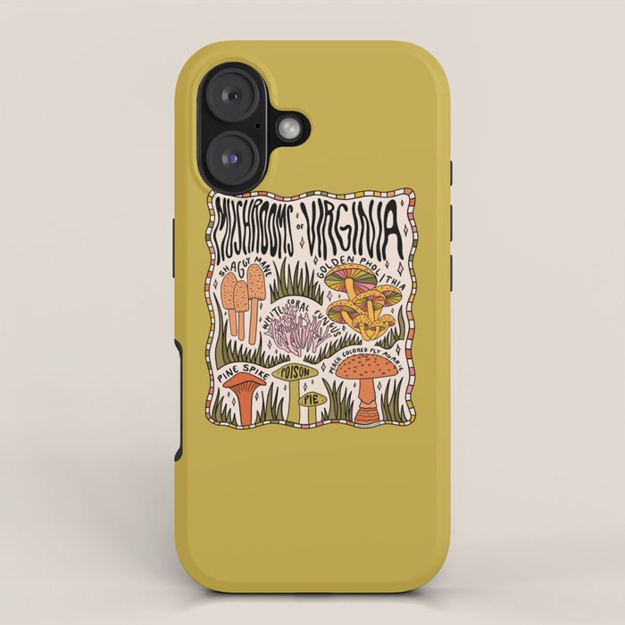 Mushrooms of Virginia iPhone Case Gallery Image 1