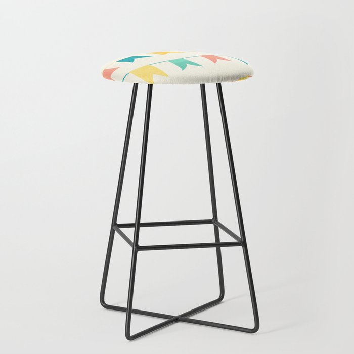 Colorful Celebration Flags Stool Gallery Image 1