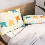 Colorful Celebration Flags Pillow Sham Gallery Image 2