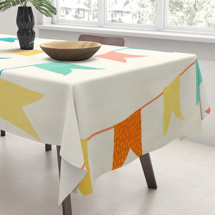 Colorful Celebration Flags Tablecloth Gallery Image 3