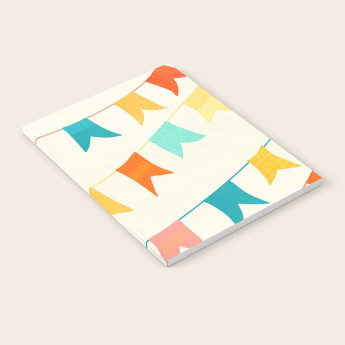 Colorful Celebration Flags Notebook
