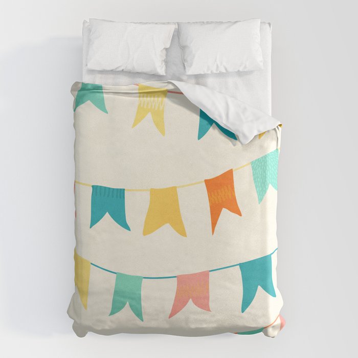Colorful Celebration Flags Duvet Cover Gallery Image 6