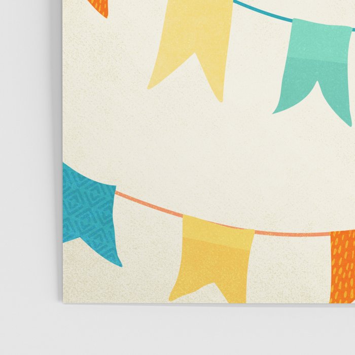 Colorful Celebration Flags Poster Gallery Image 3