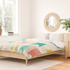 Colorful Celebration Flags Duvet Cover Gallery Image 2