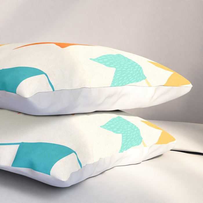 Colorful Celebration Flags Pillow Sham Gallery Image 3
