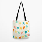 Colorful Celebration Flags Tote Bag Gallery Image 2