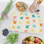 Colorful Celebration Flags Cutting Board Gallery Image 2