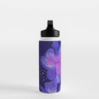 Under The Neon Floral Water Bottle Gallery Image 3