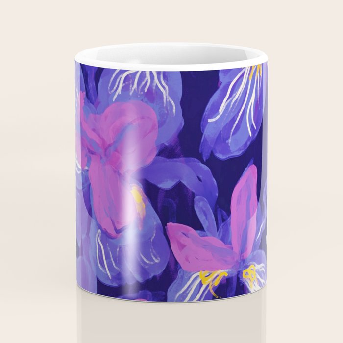 Under The Neon Floral Coffee Mug Gallery Image 4