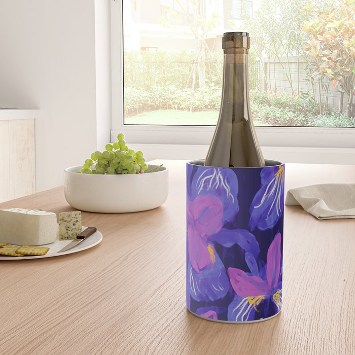 Under The Neon Floral Wine Chiller Gallery Image 4