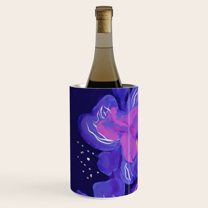 Under The Neon Floral Wine Chiller Gallery Image 2