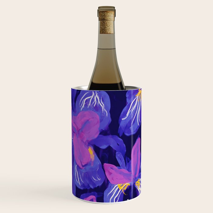 Under The Neon Floral Wine Chiller Gallery Image 1