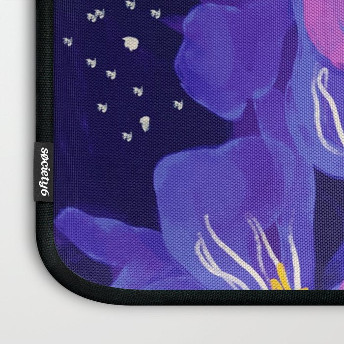 Under The Neon Floral Laptop Sleeve Gallery Image 3