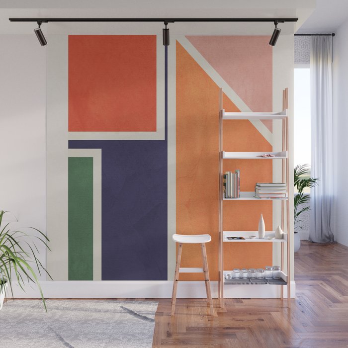 Modern Abstraction 17 Wall Mural Gallery Image 1