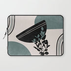 Eucalyptus Boho Botanical Laptop Sleeve Gallery Image 1