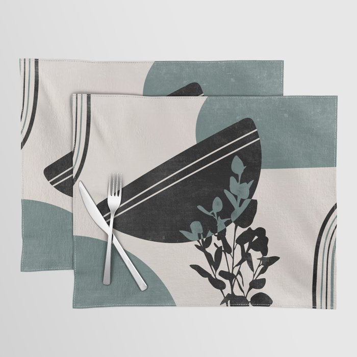 Eucalyptus Boho Botanical Placemat Gallery Image 1