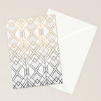 Gold And Grey Geo Stationery Card Gallery Image 2