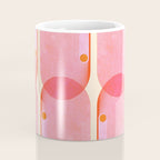 Abstraction_SUN_SUMMER_RED_HOT_SHINE_POP_ART_0322M Coffee Mug Gallery Image 4