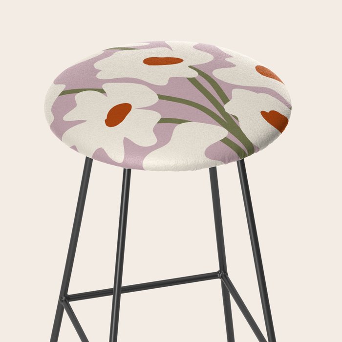 Matisse poppy flower pot  Stool Gallery Image 2