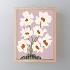 Matisse poppy flower pot  Mini Art Print Gallery Image 1