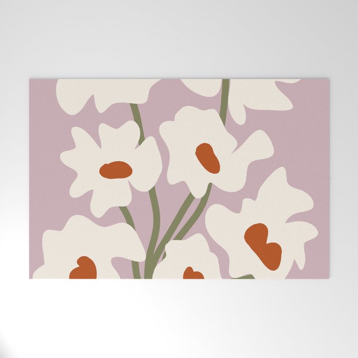 Matisse poppy flower pot  Welcome Mat Gallery Image 1