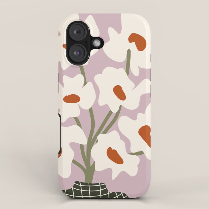Matisse poppy flower pot  iPhone Case Gallery Image 1