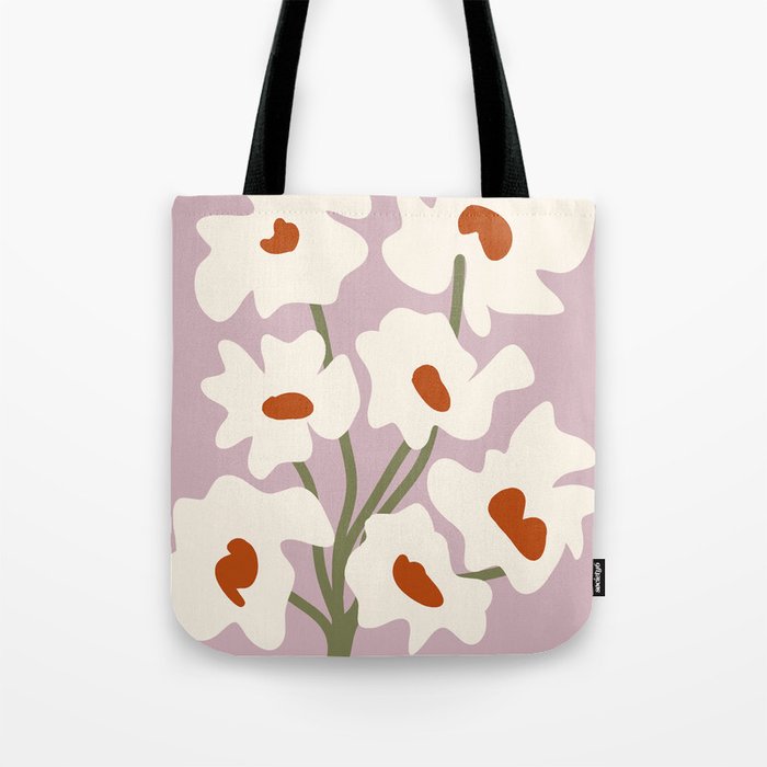 Matisse poppy flower pot  Tote Bag Gallery Image 1