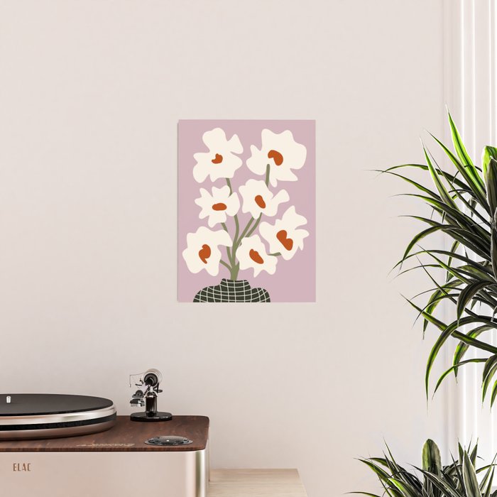 Matisse poppy flower pot  Poster Gallery Image 2