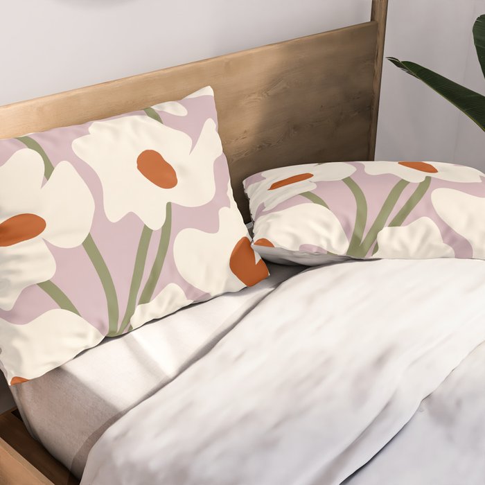 Matisse poppy flower pot  Pillow Sham Gallery Image 2