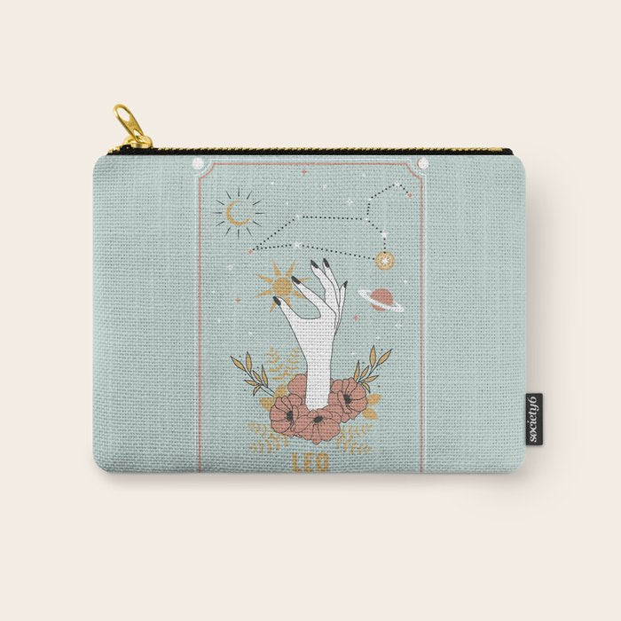 Leo Zodiac Series Carry All Pouch Gallery Image 1