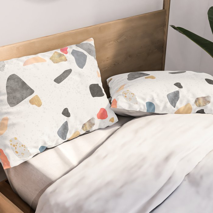 Terrazzo Treasure Pillow Sham Gallery Image 2