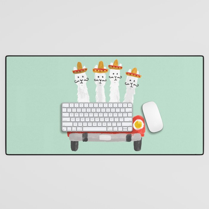 The four amigos Desk Mat Gallery Image 1