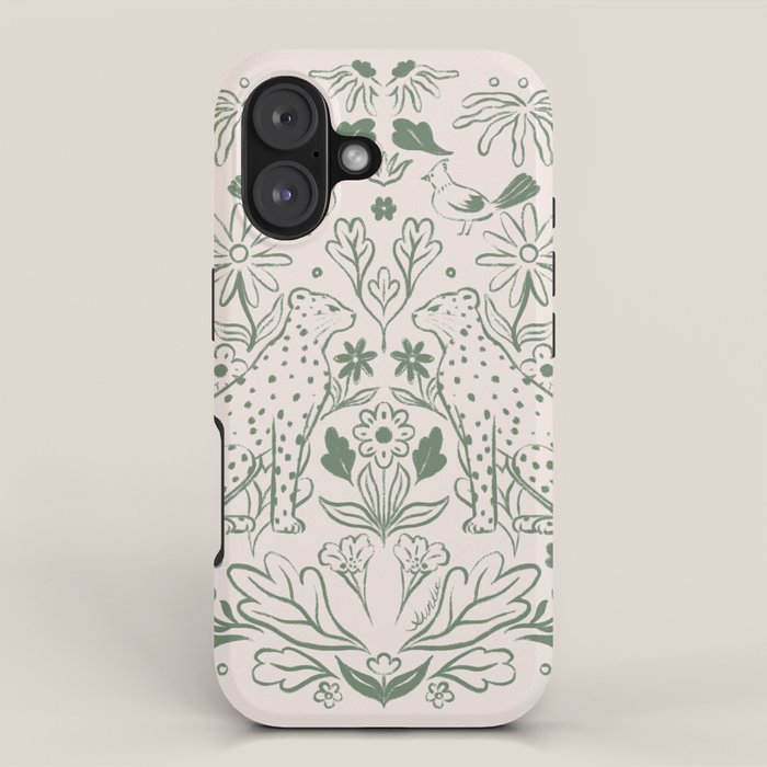 All About Balance Lines (olive) iPhone Case Gallery Image 1
