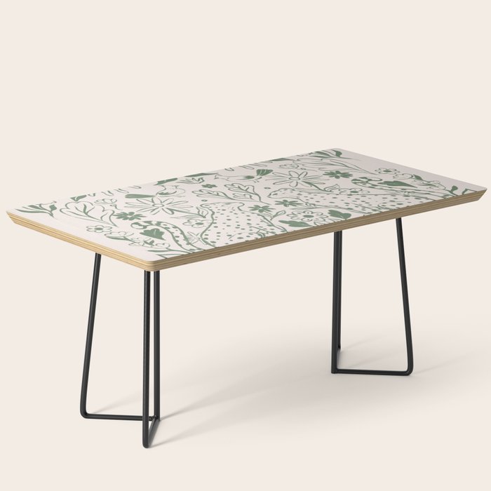 All About Balance Lines (olive) Coffee Table Gallery Image 1