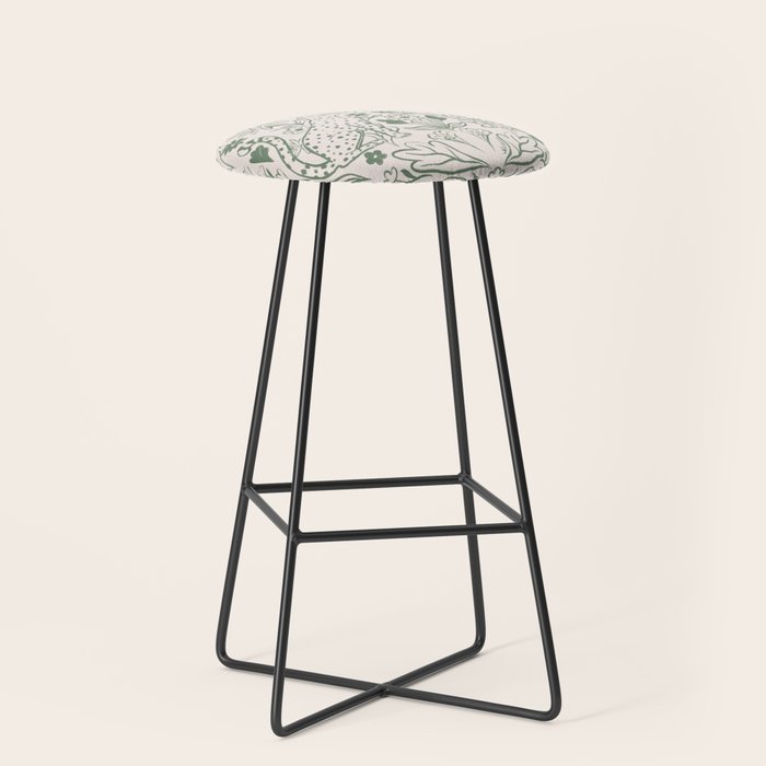All About Balance Lines (olive) Stool Gallery Image 1