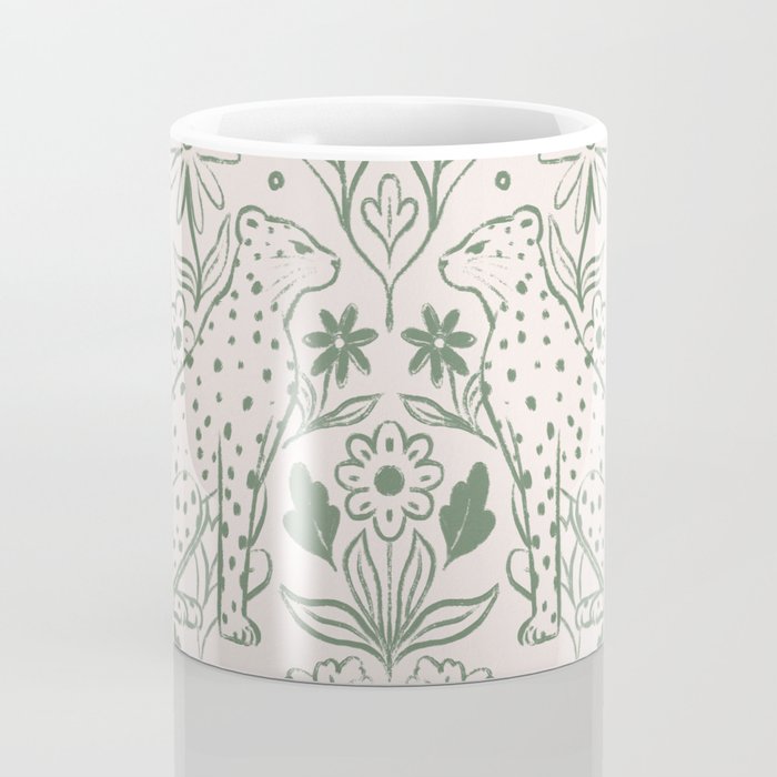 All About Balance Lines (olive) Coffee Mug Gallery Image 4