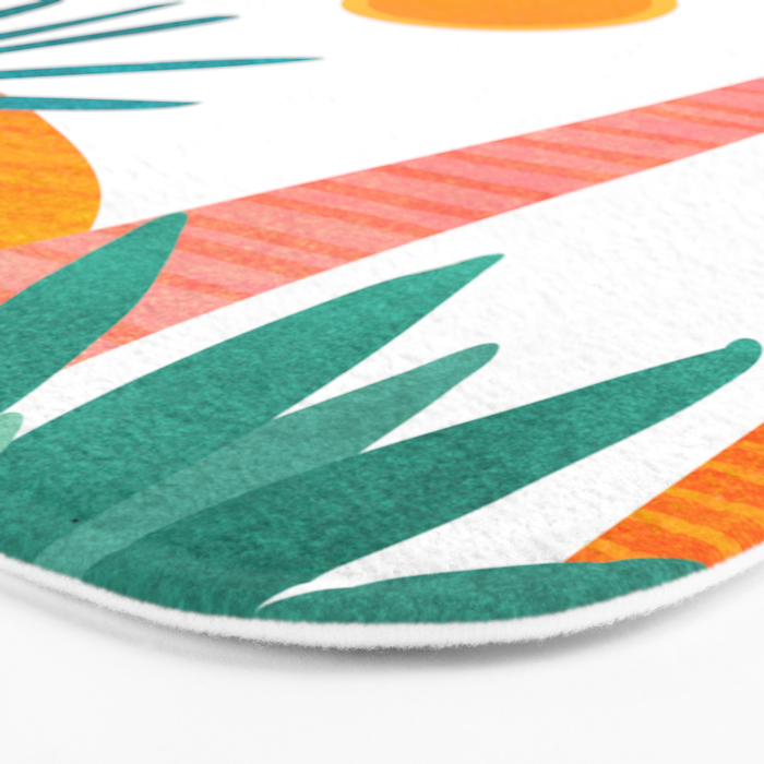 Jungle Adventure / Whimsical Tropics Series Bath Mat Gallery Image 3